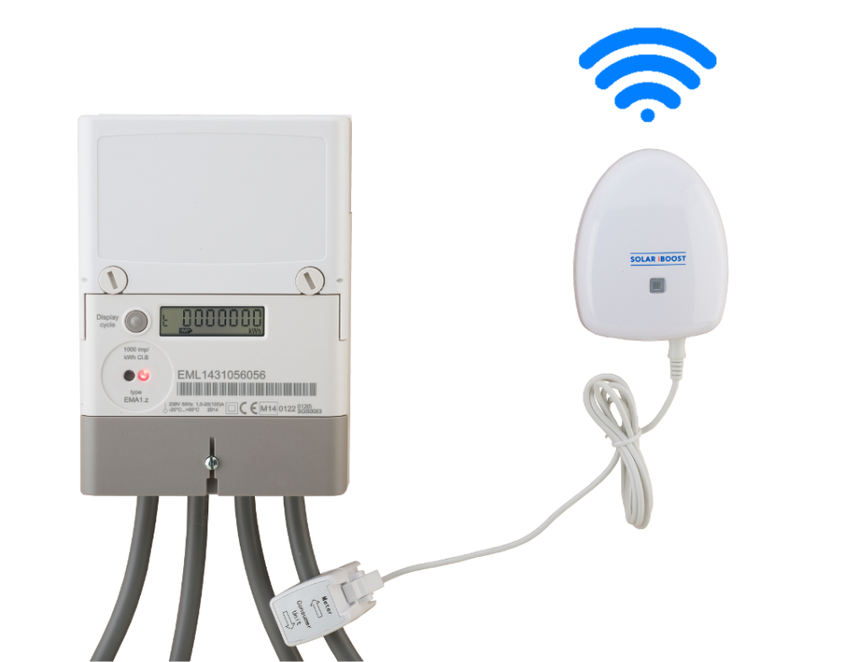 Solar iBoost Sender and clamp