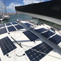 SunPower on Boat