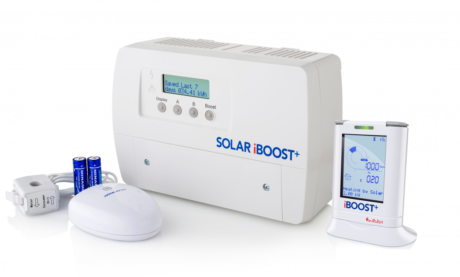 Solar iBoost+ Complete with buddy Solar iBoost - PV Immersion Diverter