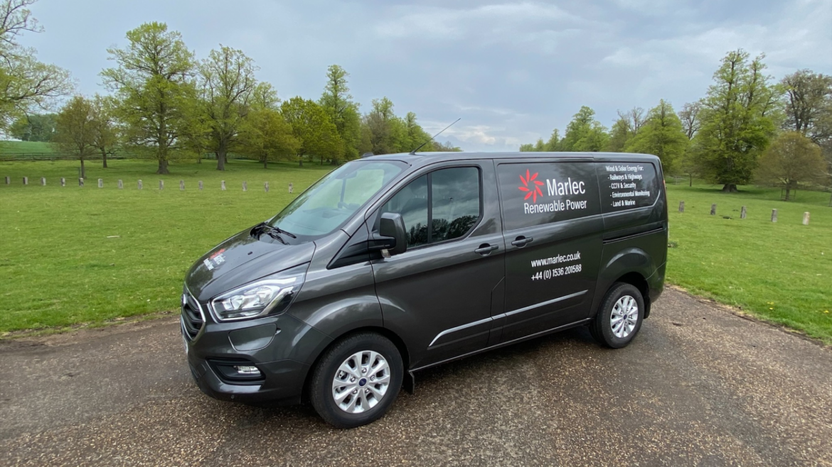 Marlec’s New PHEV Van Powered Using Free Renewable Energy Generated Onsite.