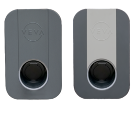 Veva untetheredFascia Options 1 & 2 Veva EV Charger Untethered